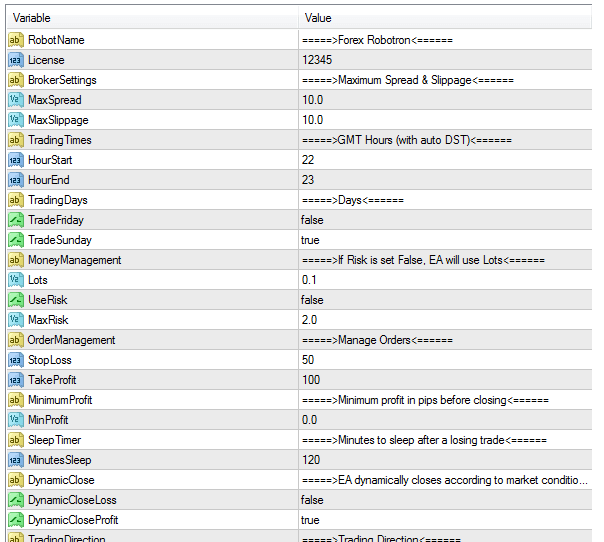 FRT自动交易系统 — MT4