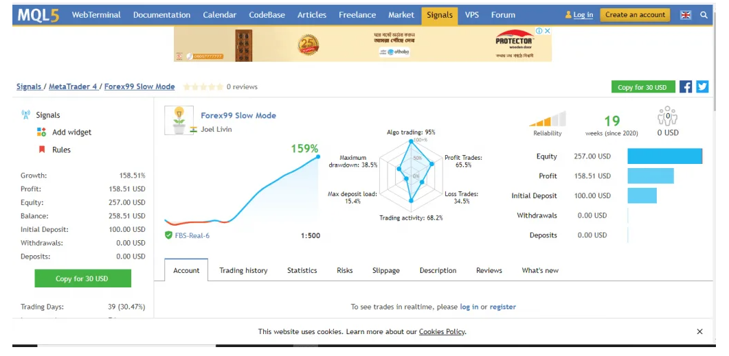 FEX自动交易系统 — MT4