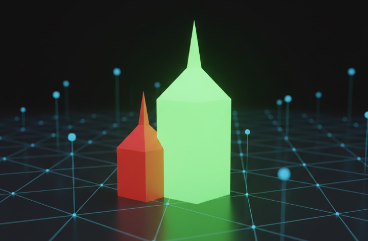 吞没形态多空博弈示意图