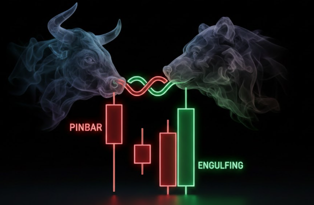 裸K战法（上）：Pinbar与吞没形态的实战信号