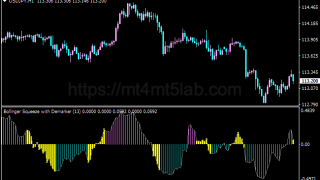 Bollinger Bands Squeeze with Demark MT4指标:趋势识别及使用方法