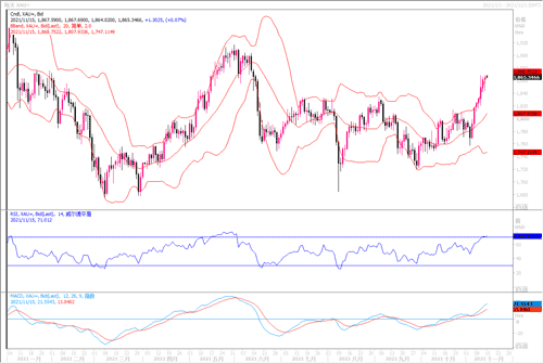20211115—通胀创31年来高峰 黄金多头趋势不减