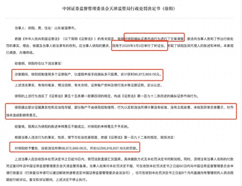 监管开出“幌骗交易”巨额罚单，没一罚三近4亿，细节曝光