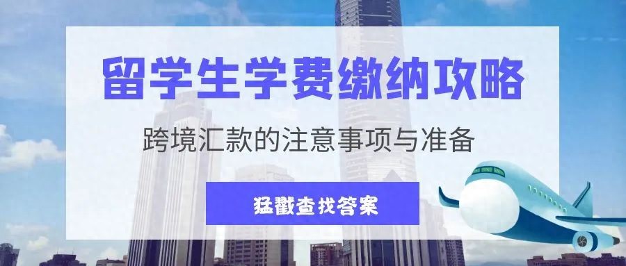 留学生学费缴纳攻略：跨境汇款的注意事项与准备（深度揭秘）留学生境外汇款有限制吗，