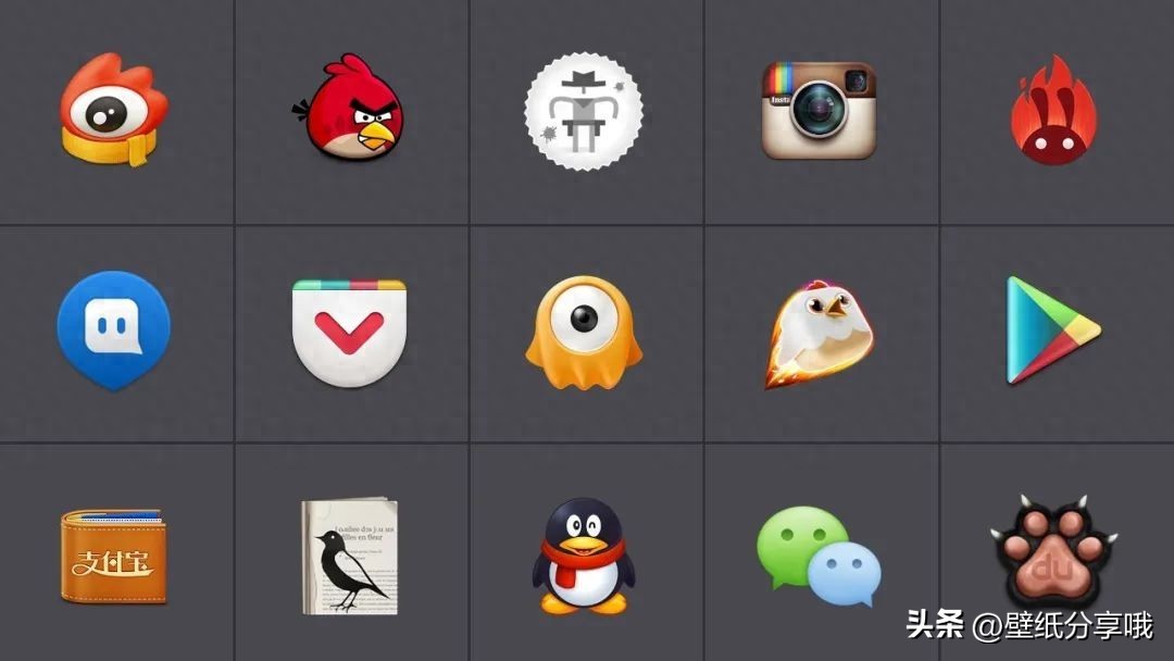 所有安卓手机都能用的锤子主题SmartisanOS锤子图标包 |主题美化（万万没想到）锤子主题商店，