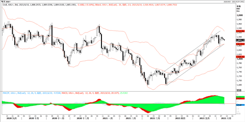 20210610—美国通胀数据 欧洲议息夹击 黄金何去何从