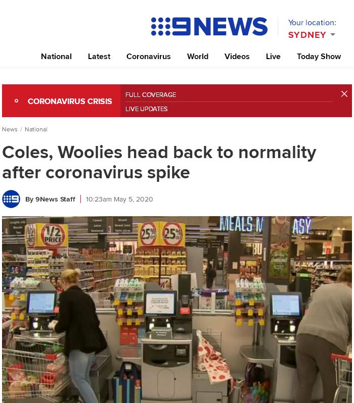 速看！恐慌性抢购逐渐缓解 澳大利亚各大超市新政策大全（燃爆了）澳大利亚本土超市，