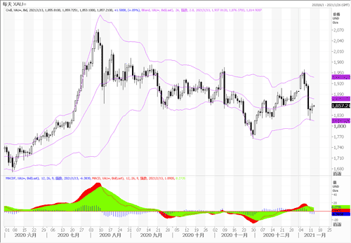 20210113—多空面临抉择 黄金继续小幅调整