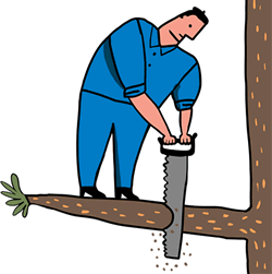 您是否在不知情的情况下将风险加倍？